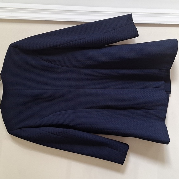 Women's Navy Lightweight Jacket/Coat Size Medium - Picture 4 of 11